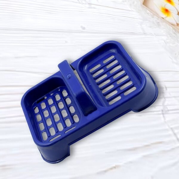 2in1 Plastic Soap Case / Soap Dish / Soap Stand, 2 Section Plastic Soap Case - Image 2