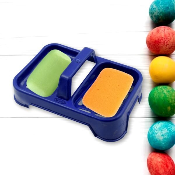 2in1 Plastic Soap Case / Soap Dish / Soap Stand, 2 Section Plastic Soap Case - Image 5
