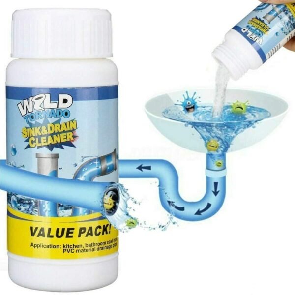 Powerful Sink and Drain Cleaner, Portable Powder Cleaning Tool Super Clog