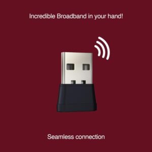 FINGERS FWF150 Wi-Fi USB Adapter (Nano-Sized | High Speed